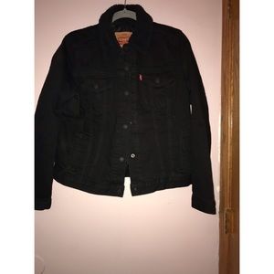 NWOT Black Jean Jacket